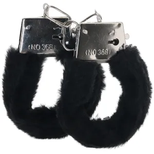 Furry Handcuffs In A Bag